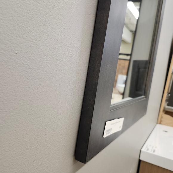 CB 20 x 32 Grey Vanity Mirror Sold as is Floormodel Clearance Isle next to G