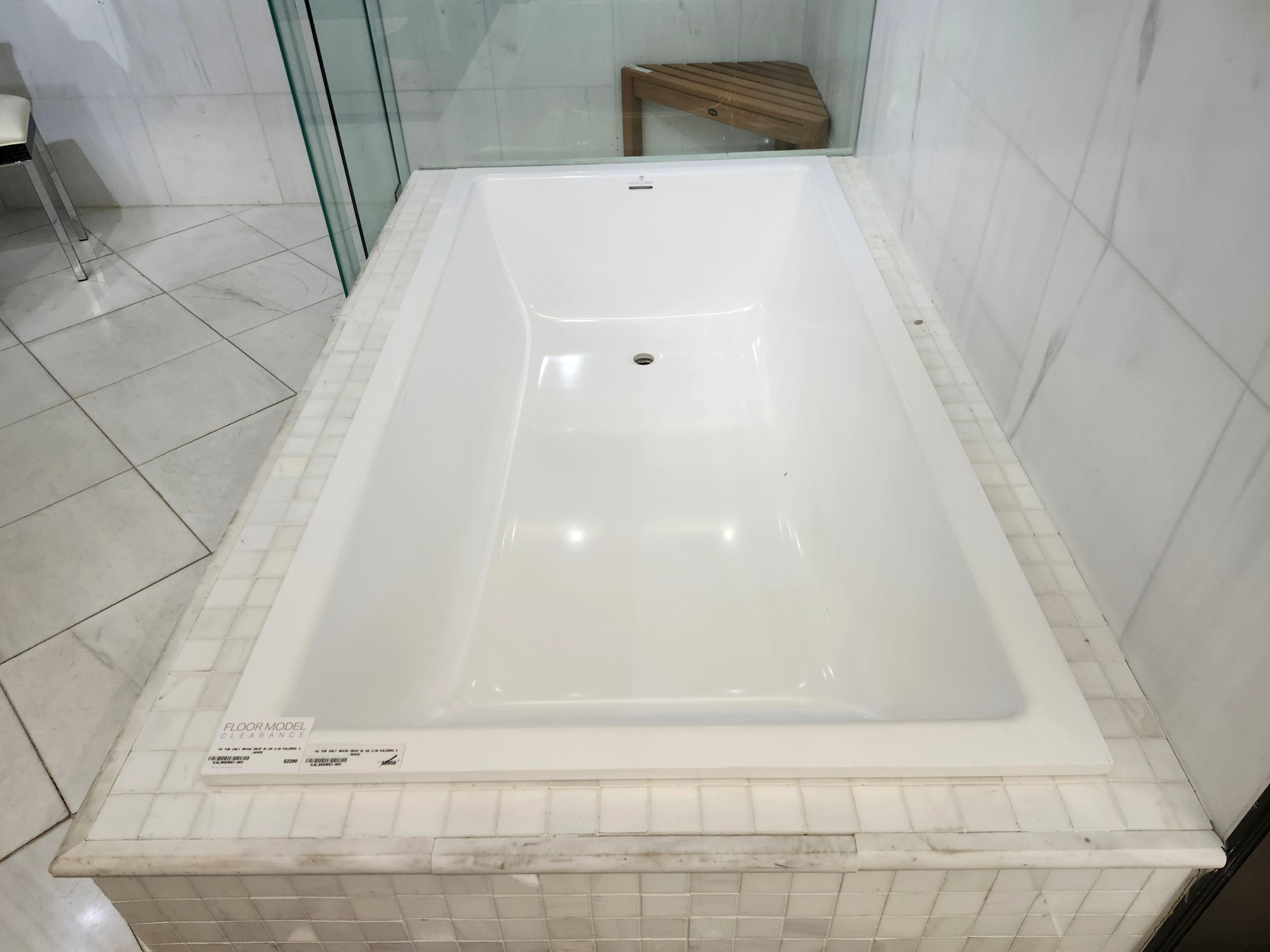 Victoria & Albert 66x36 Drop-In  Kaldera Bathtub (as is)