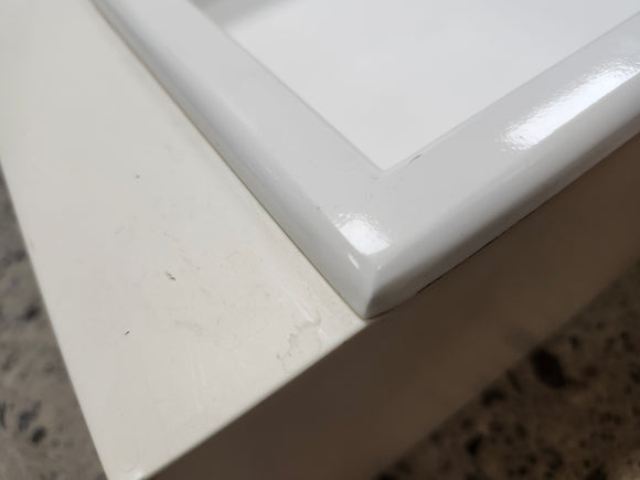 Rubinet 12 x 12 Niche Shower In wall accessory White Floormodel Clearance