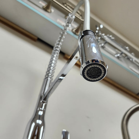Blanco G-Neck Kitchen Sink Faucet Sold As is Floormodel Clearance