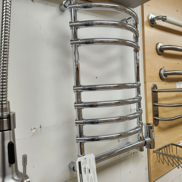 Mr Steam Towel Warmer 27 inch curved Rounded wallmount Floormodel Clearance As is