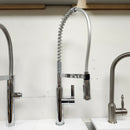 Blanco G-Neck Kitchen Sink Faucet Sold As is Floormodel Clearance-17