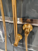 House of Rohl Gold Shower Accessories Floormodel Clearance as is rough in not included-9