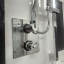 Thermostatic 2 way Chrome Shower Kit Floormodel Clearance as is (153)-4