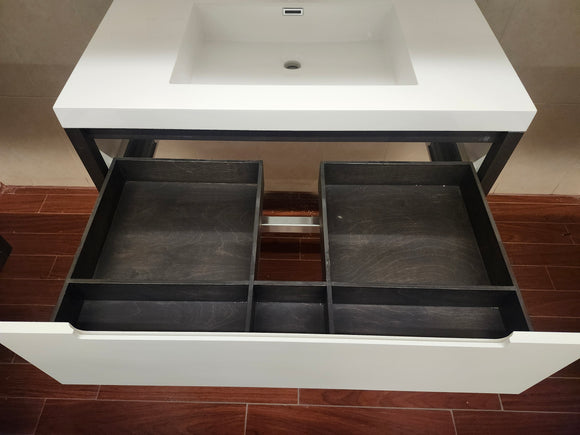 36" Aura Vanity with Countertop Combo (as is)