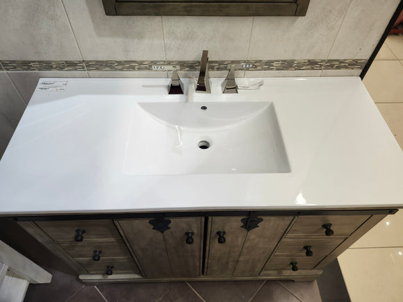 48" Fairmount Upton Vanity & Countertop Combo with Mirror (as is) homestead k5