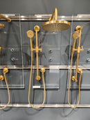 House of Rohl Gold Shower Accessories Floormodel Clearance as is rough in not included-1