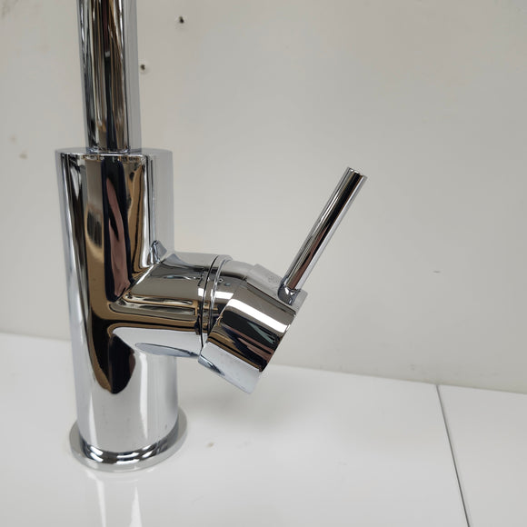 Single Hole Bathroom Faucet with Lever Handle Floormodel As Is