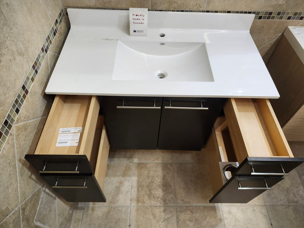 49" Vanico Classic Wood Vanity Combo (AS IS) l12 (as is)