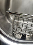 Undermount Stainless Steel Kitchen Sink 2 Bowl 38 1/4 x 21 1/4 With basket Floormodel Clearance As is-20