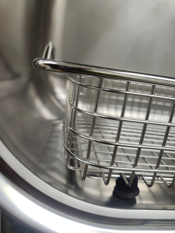 Undermount Stainless Steel Kitchen Sink 2 Bowl 38 1/4 x 21 1/4 With basket Floormodel Clearance As is