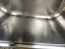 Undermount Stainless Steel Kitchen Sink 2 Bowl 38 1/4 x 21 1/4 With basket Floormodel Clearance As is-12
