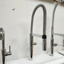 Blanco G-Neck Kitchen Sink Faucet Floor Model Missing the Handle Sold As is Floormodel Clearance-1