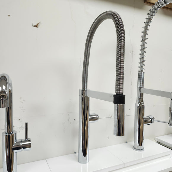 Blanco G-Neck Kitchen Sink Faucet Floor Model Missing the Handle Sold As is Floormodel Clearance