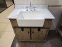 36" Fairmont Farmhouse Vanity & Countertop Combo (as is)
