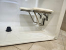 American Standard 1 pc 66 x 37 with seat (as is) walk in shower k6-4