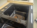 Kohler Apron Kitchen Sink Hawthrone Black K6534-4 farmhouse Floormodel as is-3