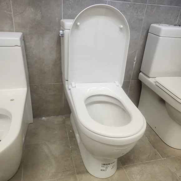 Duravit Starck 2pc Toilet with Seat Combo Floormount Sold As Is (I16)