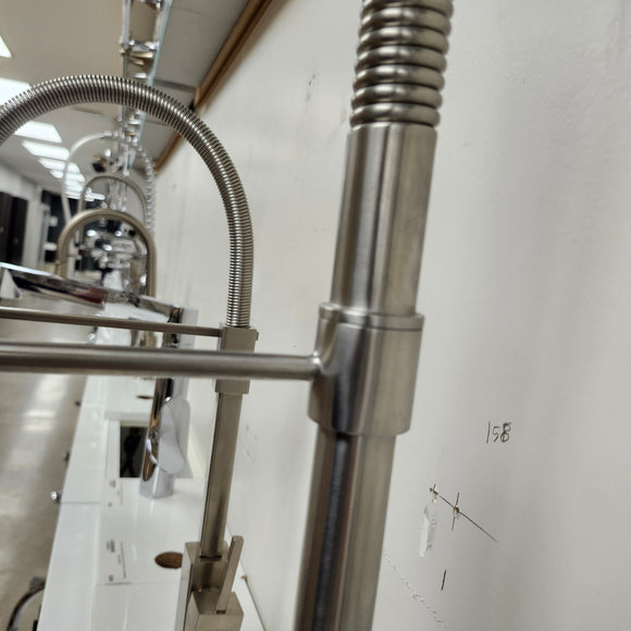Gooseneck Kitchen Faucet Extra Large Floormodel Clearance Sold As Is