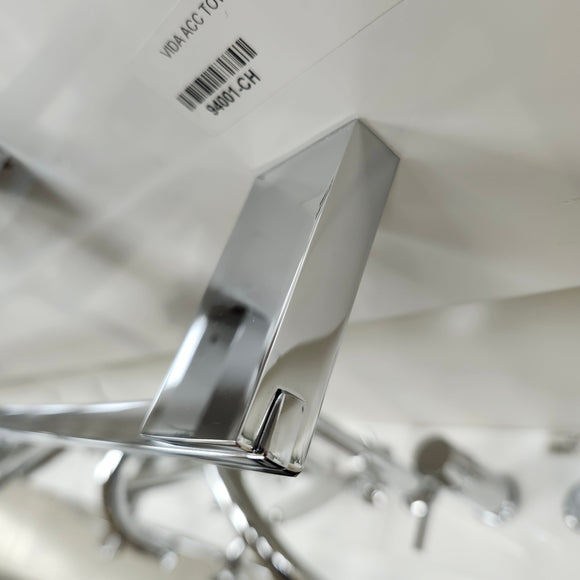 Vida 940 Series 24 Inch Towel Bar Bathroom Accessory Chrome Finish Floormodel Clearance As Is