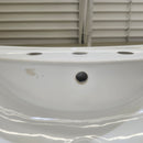 Kohler Escale 24 x 17 Drop In 8cc 3 Hole Bathroom Vanity Sink Floormodel As Is M10-7