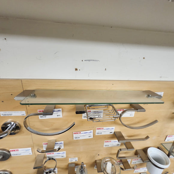 Vida 940 Series Glass Shelf Bathroom Accessory Floormodel Sold As is