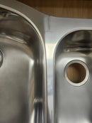 Blanco Overmount Stainless Steel Kitchen Sink 31 1/2 x 20 3/4 Floormodel As is Clearance-4