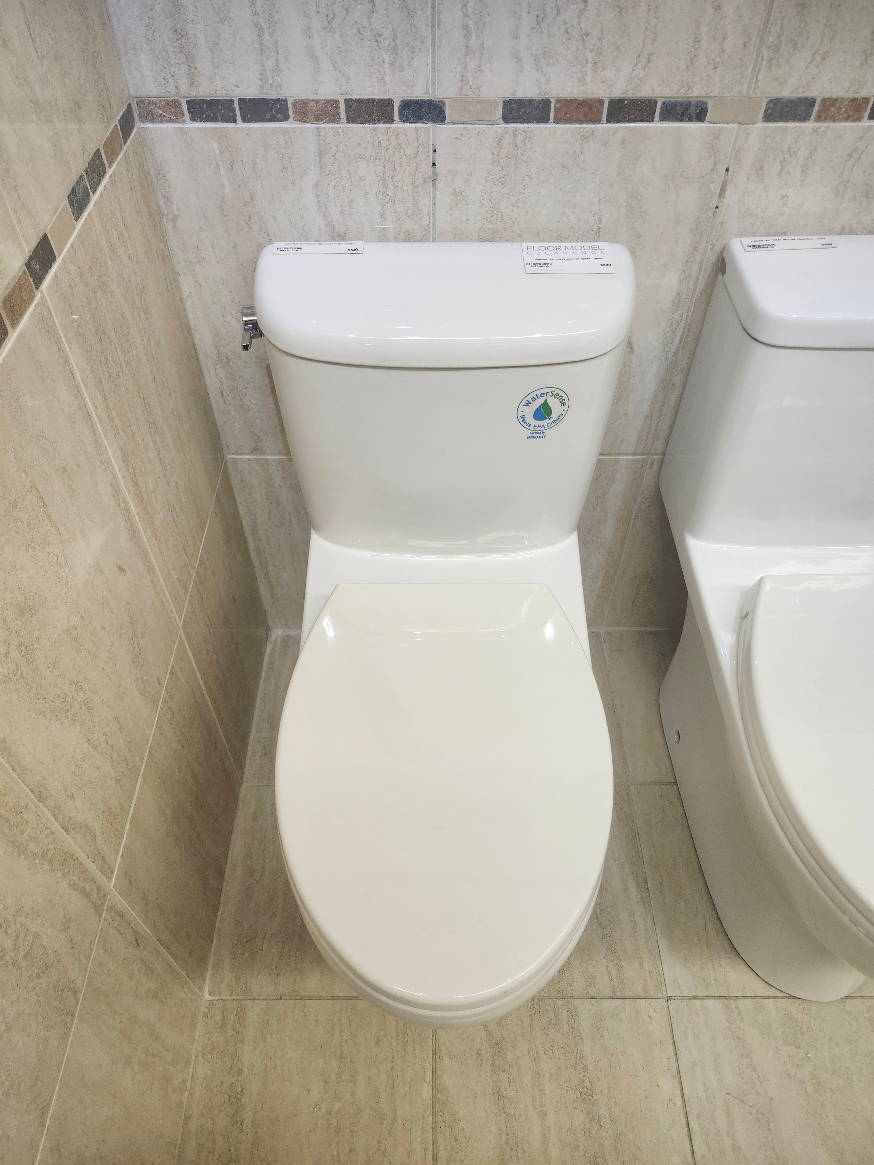 Caroma 1pc regular rim Sidney Toilet (as is)