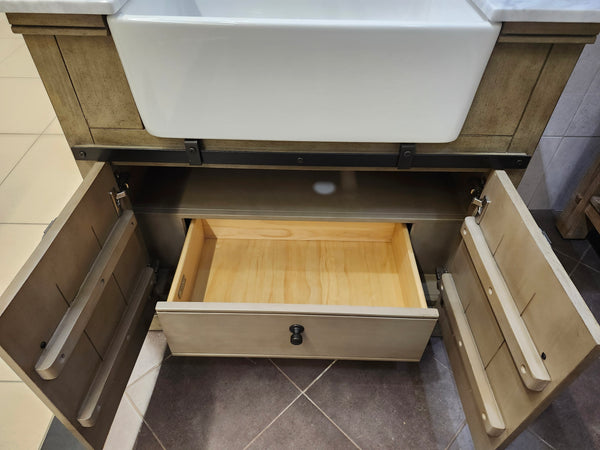 36" Fairmont Farmhouse Vanity & Countertop Combo (as is)