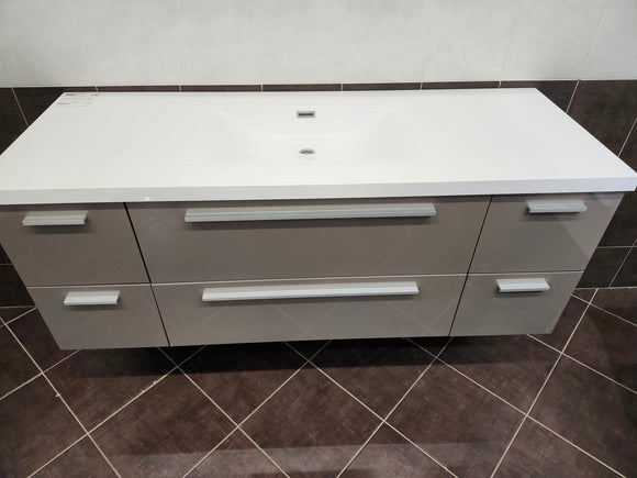 55" Rubi Vanity & Countertop Combo (as is) l2
