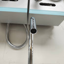 Single Hole Bathroom Faucet with Lever Handle Floormodel As Is-5