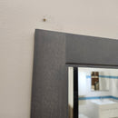 CB 20 x 32 Grey Vanity Mirror Sold as is Floormodel Clearance Isle next to G-2