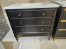 36" Fairmount Charlotte Vanity & Countertop Combo with Mirror  (as is)-2