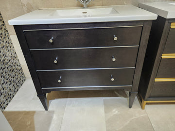 36" Fairmount Charlotte Vanity & Countertop Combo with Mirror  (as is) - 0