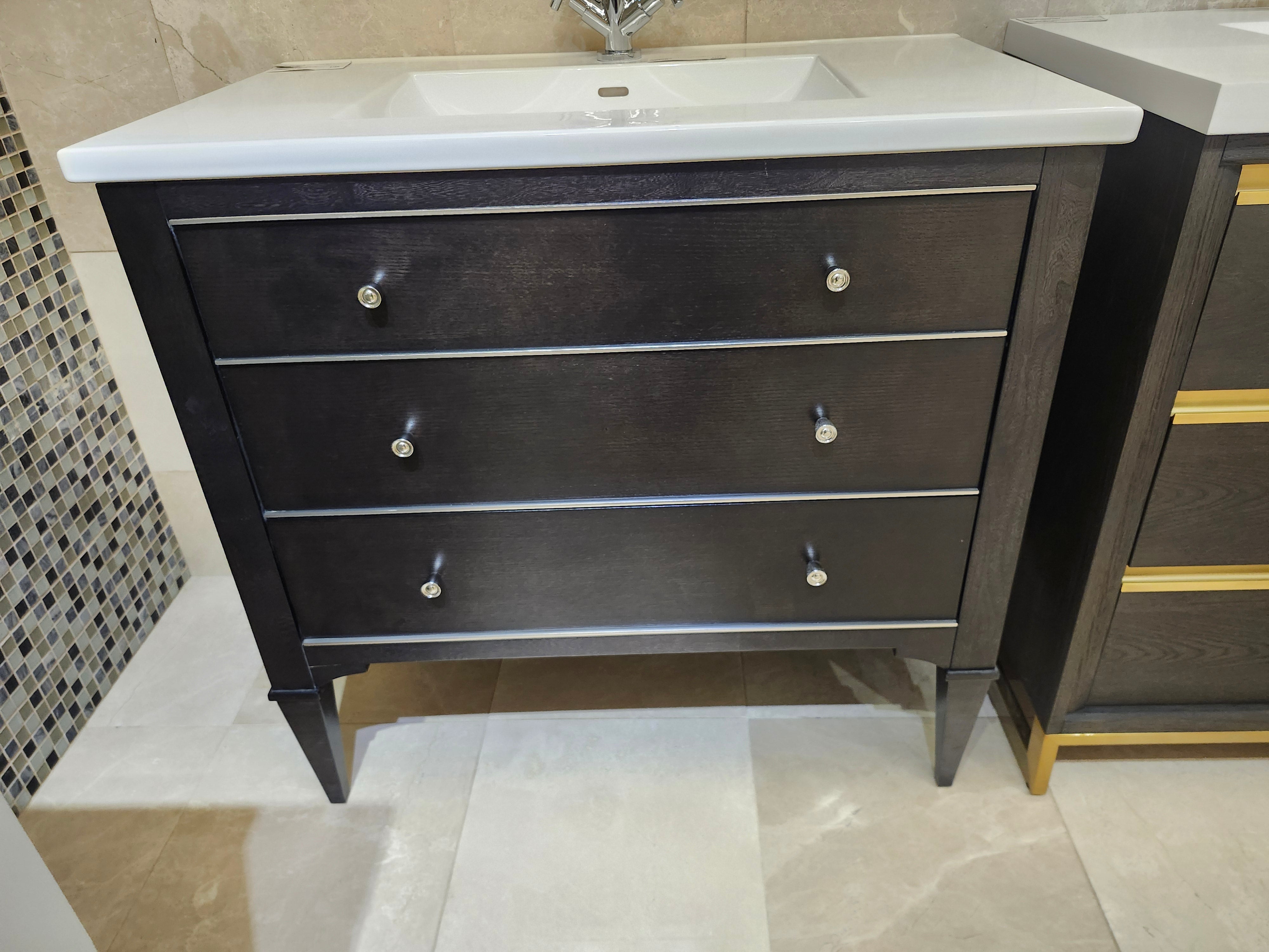 36" Fairmount Charlotte Vanity & Countertop Combo with Mirror  (as is) - 0