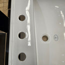 Fairmont 37 x 22 Ceramic Countertop Sink 8CC White Floormodel As is (H14)-7