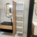 Rubi Haus 32 x 20 Wallmount Vanity, LED Mirror and Linen Combo Floormodel as is Clearance (H20)-16