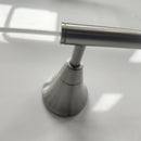 Brushed Nickel Towel Bar Bathroom Accessory Floormount Clearance As Is-4