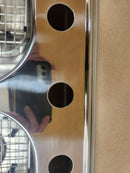 Vida Axes 31" x 20" Stainless Steel 3 Hole Overmount Kitchen Sink Floormodel Clearance-12