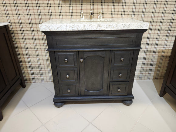 36" Fairmount Vanity & Countertop Combo with Mirror (as is) k3