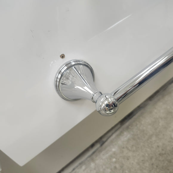 Towel Bar Chrome Bathroom Accessory Floormodel Clearance As Is