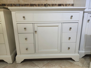 42" Fairmont Framingham Vanity and Countertop Combo with Mirror white k11 - 0