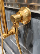 House of Rohl Gold Shower Accessories Floormodel Clearance as is rough in not included-7