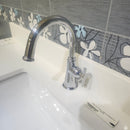 Riobel Monenti Bathroom Vanity Single Hole Faucet Floormodel Clearance as is J10-2
