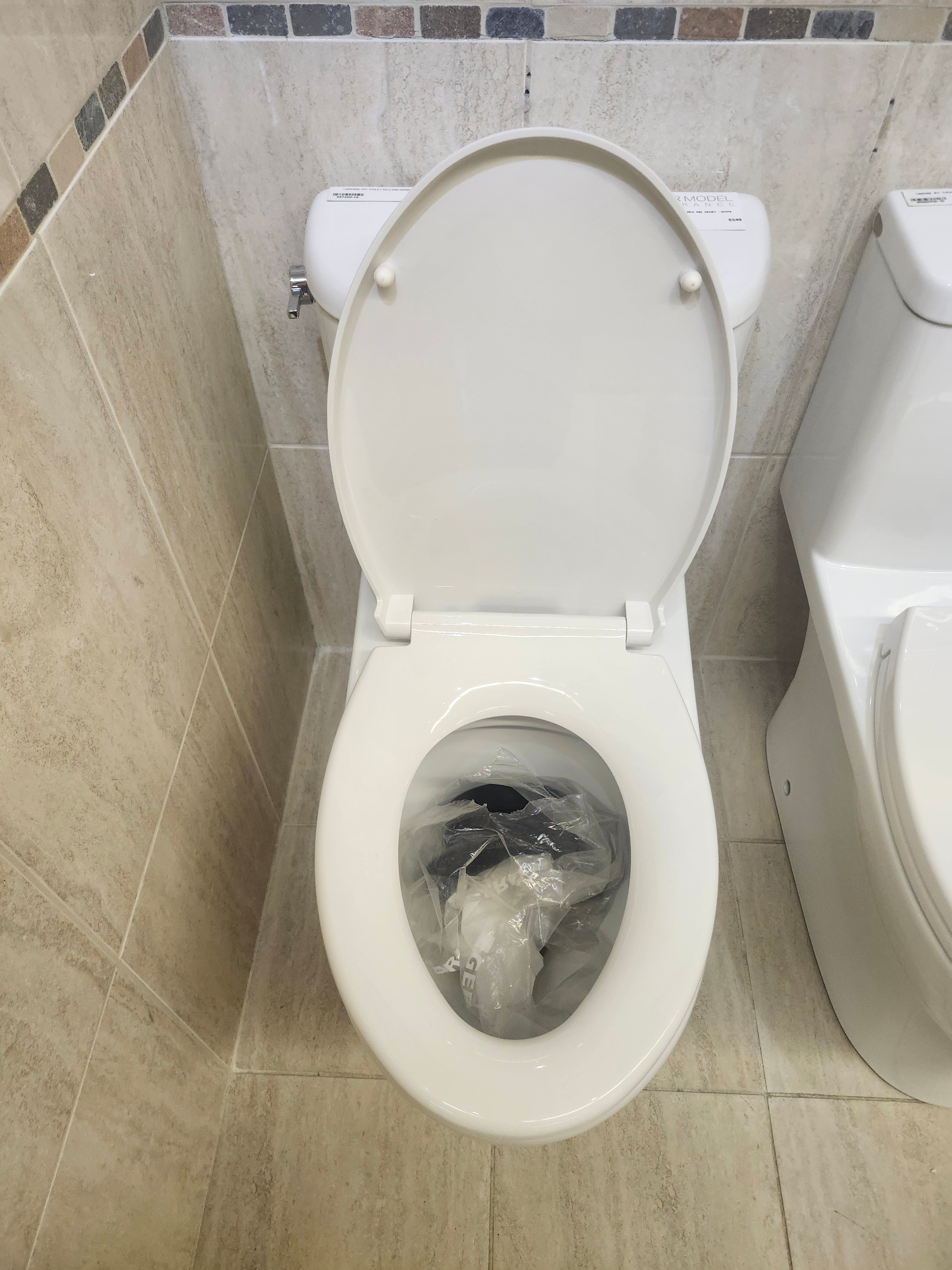 Caroma 1pc regular rim Sidney Toilet (as is)