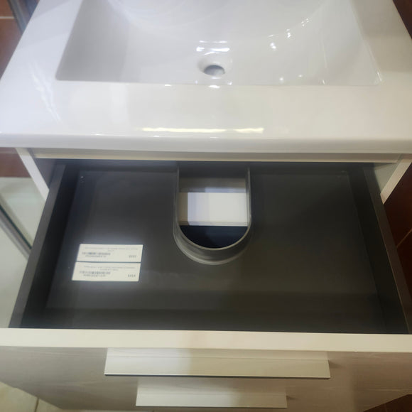 24" Vida Elements Vanity and Countertop Combo with Mirror (as is) j3