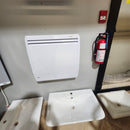 Convectair Heater 23x23 1000 W 240V Allegro Duo White Floormodel Clearance As is i15-2