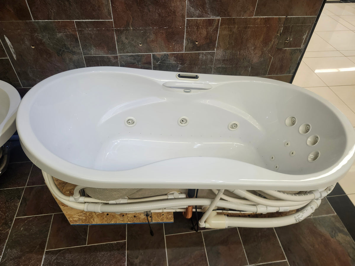 Neptune Whirlpool Biscuit bathtub clearance as is floormodel m7 | TUBS