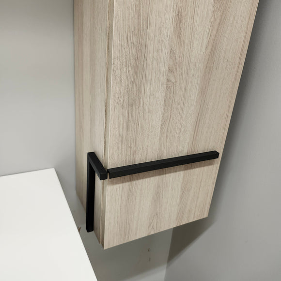 Ico Accent 48 x 21 Bathroom Vanity, Legs, Mirror, Linen and Countertop Sink Combo Sold As is Floormodel Clearance (H12)