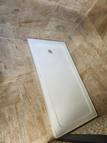 Vida Shower Base 60 x 32 l/h rectangle as is floormodel k10